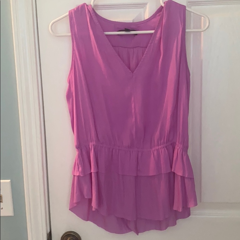 Banana republic pink blouse